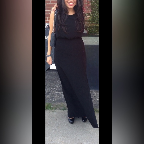 Lush Black Maxi dress - Picture 1 of 4